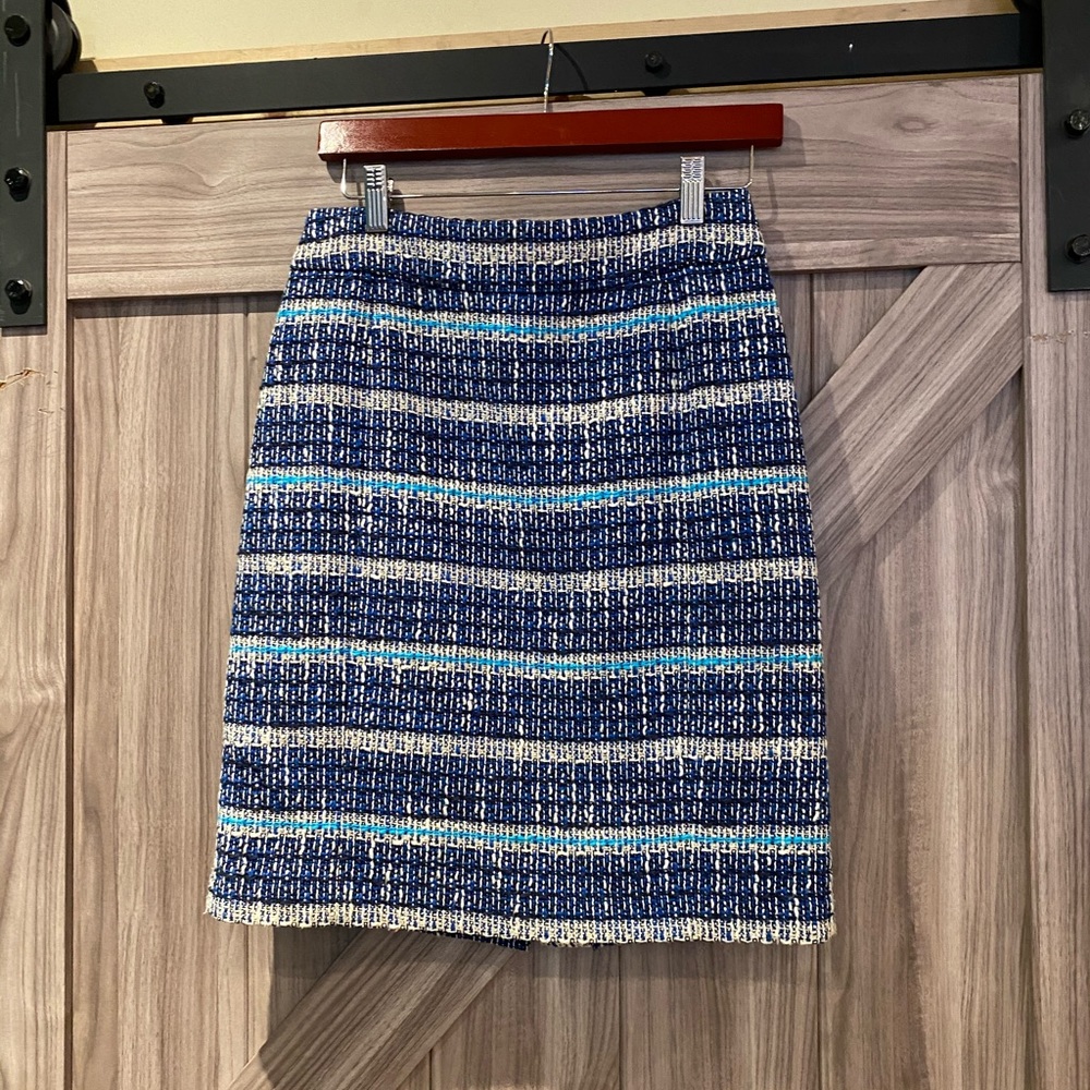 Tory Burch blue skirt
